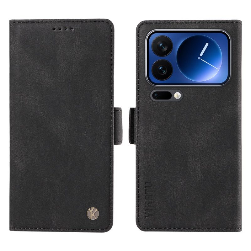 Läderskal Fodral Xiaomi 17 Pro Vintage Yikatu