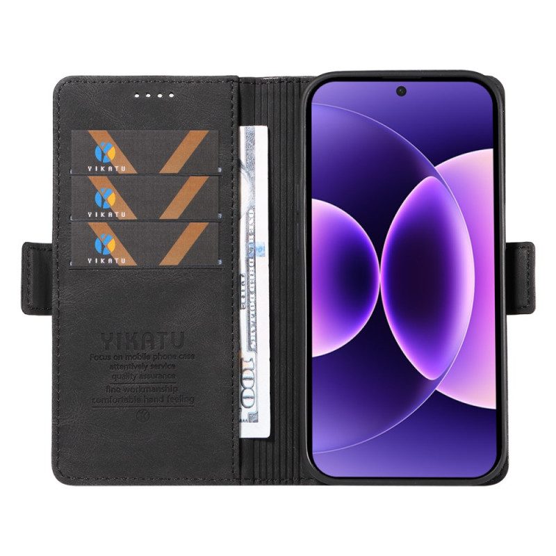 Läderskal Fodral Xiaomi 17 Pro Vintage Yikatu