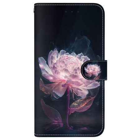 Läderskal Fodral Xiaomi Redmi Note 14 4g Rosa Pion