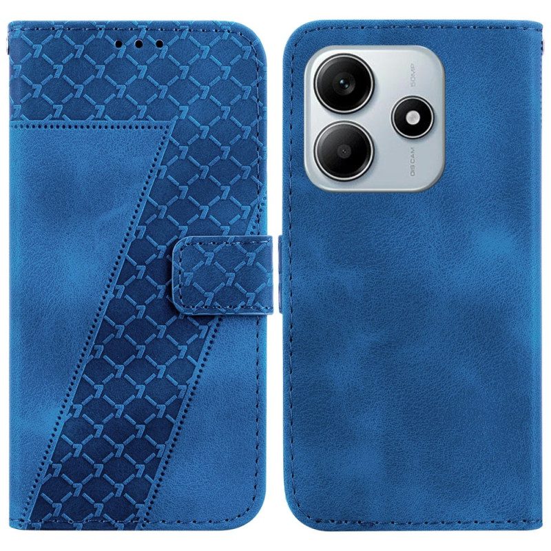 Läderskal Fodral Xiaomi Redmi Note 14 5g Design 7