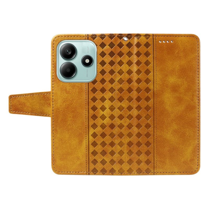 Läderskal Fodral Xiaomi Redmi Note 14 5g Elegant