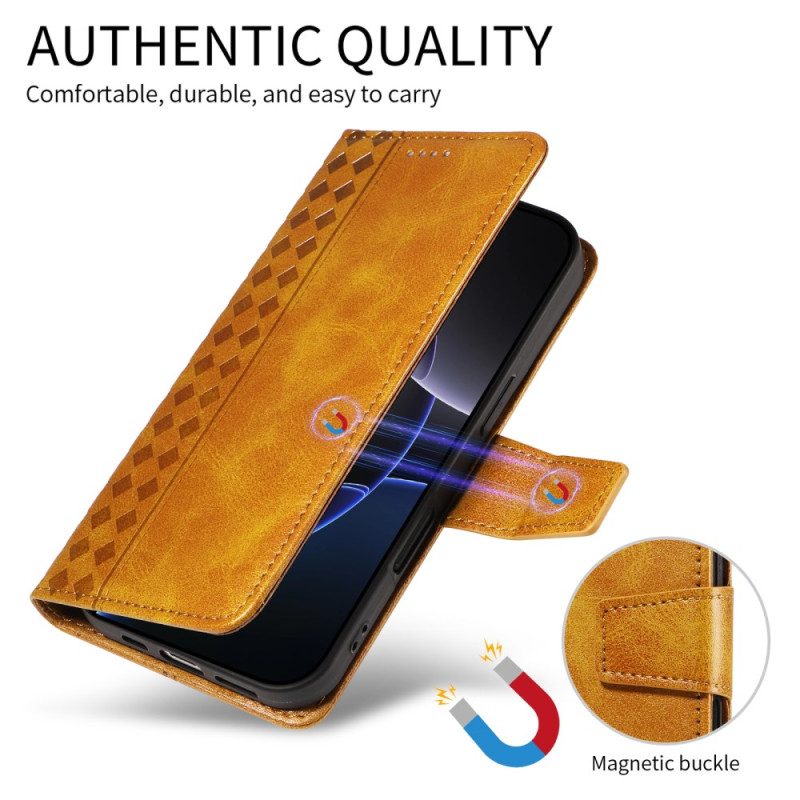 Läderskal Fodral Xiaomi Redmi Note 14 5g Elegant