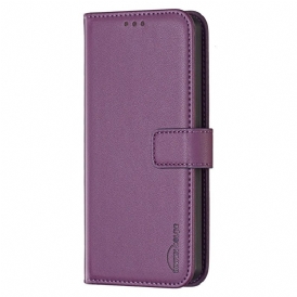 Läderskal Fodral Xiaomi Redmi Note 14 5g Lädereffekt Binfen Color