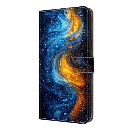 Läderskal Fodral Xiaomi Redmi Note 14 Pro 4g Flytande Mönster
