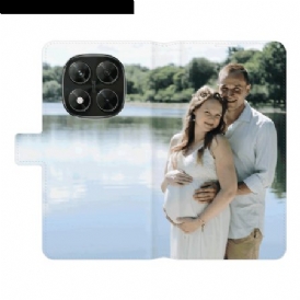 Läderskal Fodral Xiaomi Redmi Note 14 Pro 5g Anpassad