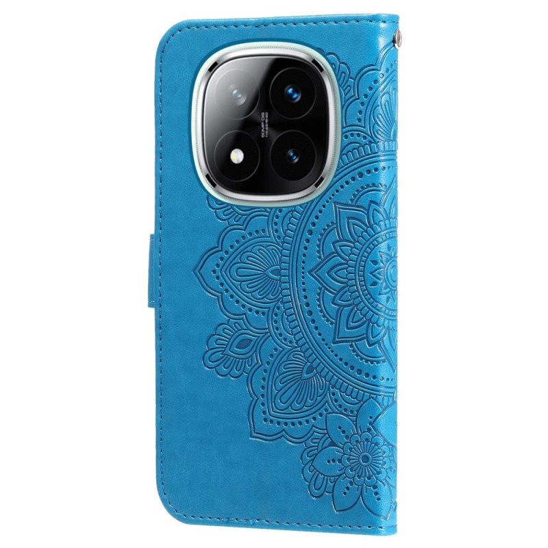 Läderskal Fodral Xiaomi Redmi Note 14 Pro 5g Mandala-tryck
