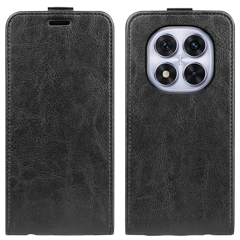 Läderskal Fodral Xiaomi Redmi Note 14 Pro 5g Vertikal Flik