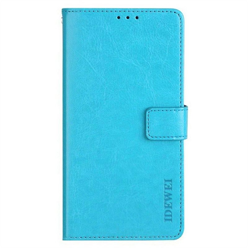 Läderskal Fodral Xiaomi Redmi Note 14 Pro Plus 5g Idewei Klassisk