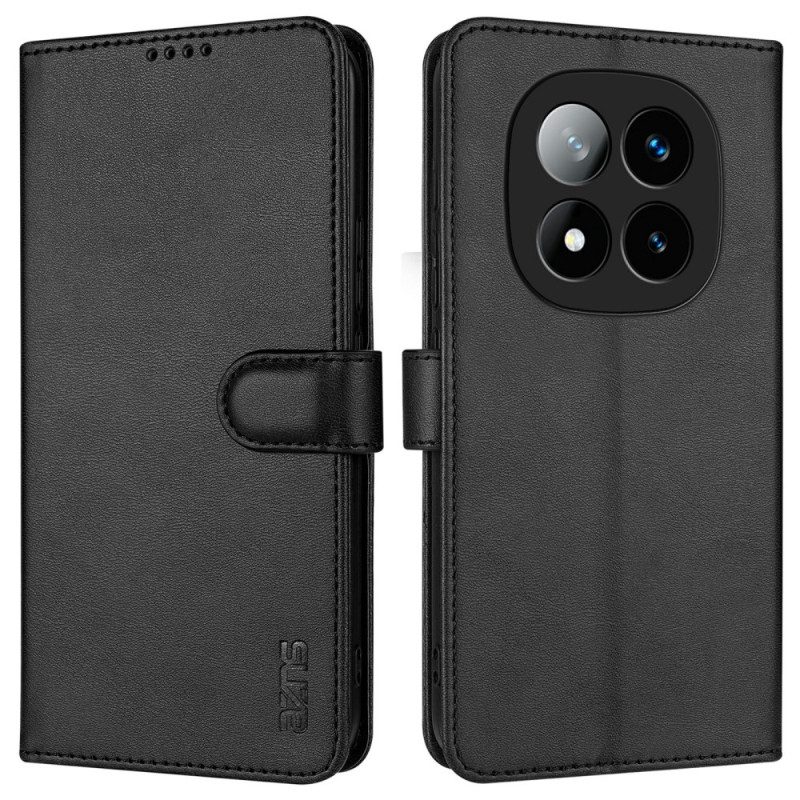 Läderskal Fodral Xiaomi Redmi Note 14 Pro Plus 5g Pu-läder
