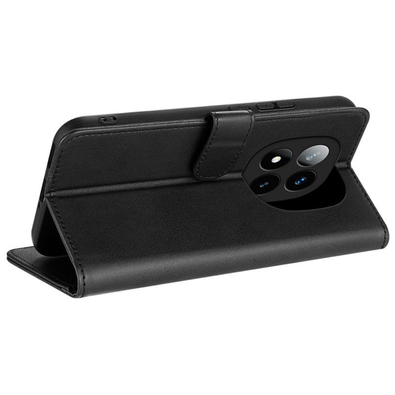 Läderskal Fodral Xiaomi Redmi Note 14 Pro Plus 5g Pu-läder