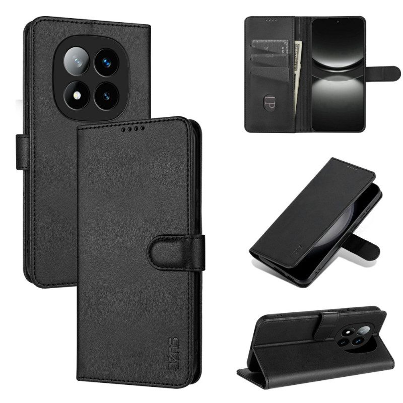 Läderskal Fodral Xiaomi Redmi Note 14 Pro Plus 5g Pu-läder