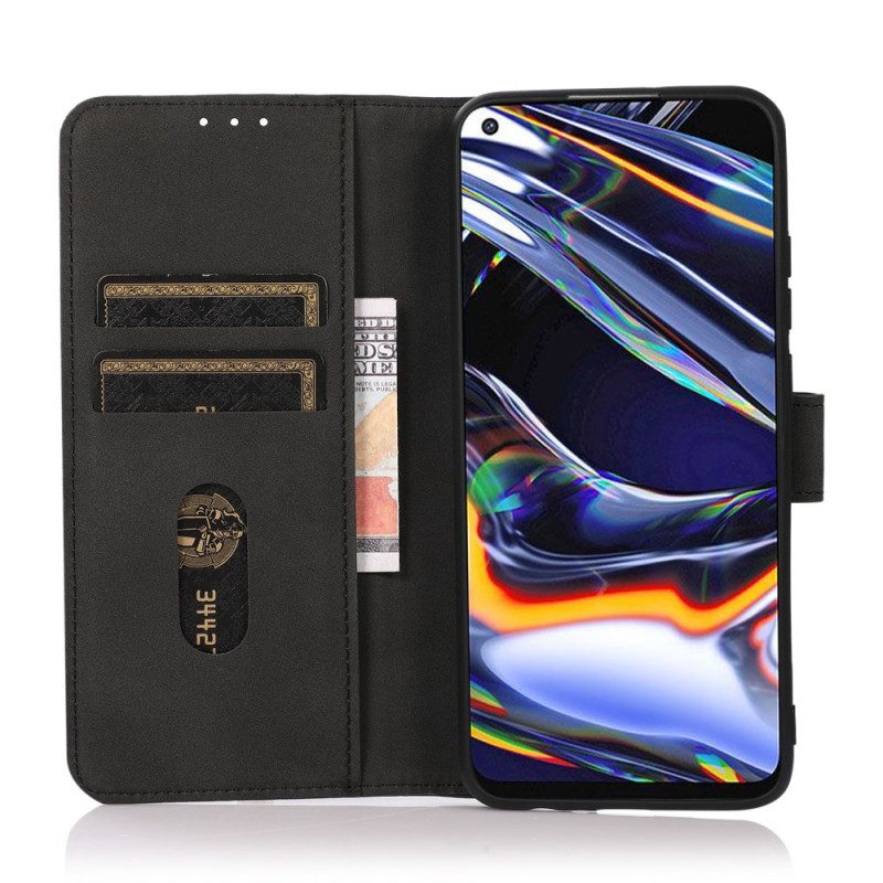 Läderskal Fodral Xiaomi Redmi Note 14s Khazneh Mockaeffekt