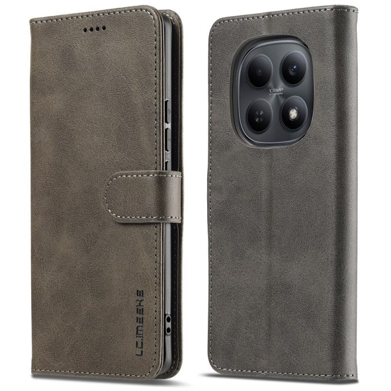 Läderskal Fodral Xiaomi Redmi Note 15 5g Lc.imeeke Lädereffekt