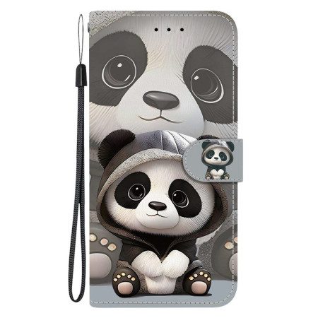 Läderskal Fodral Xiaomi Redmi Note 15 Pro 5g Babypanda