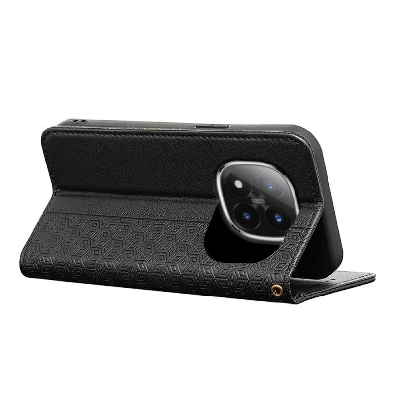 Läderskal Fodral Xiaomi Redmi Note 15 Pro Plus 5g Flipfodral Med Remkant