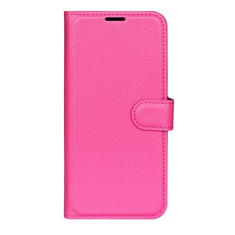 Läderskal Fodral Xiaomi Redmi Note 15 Pro Plus 5g Litchi-konstläder