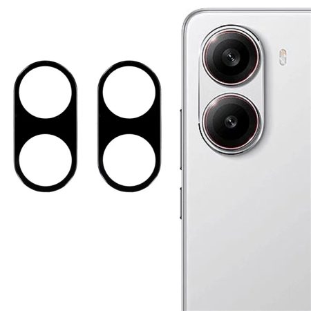 Linsskydd I Härdat Glas För Poco X7 Pro 5g (svart Version)