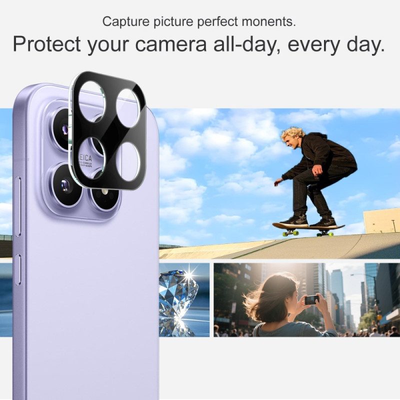 Linsskydd I Härdat Glas För Xiaomi 17 (svart Version)