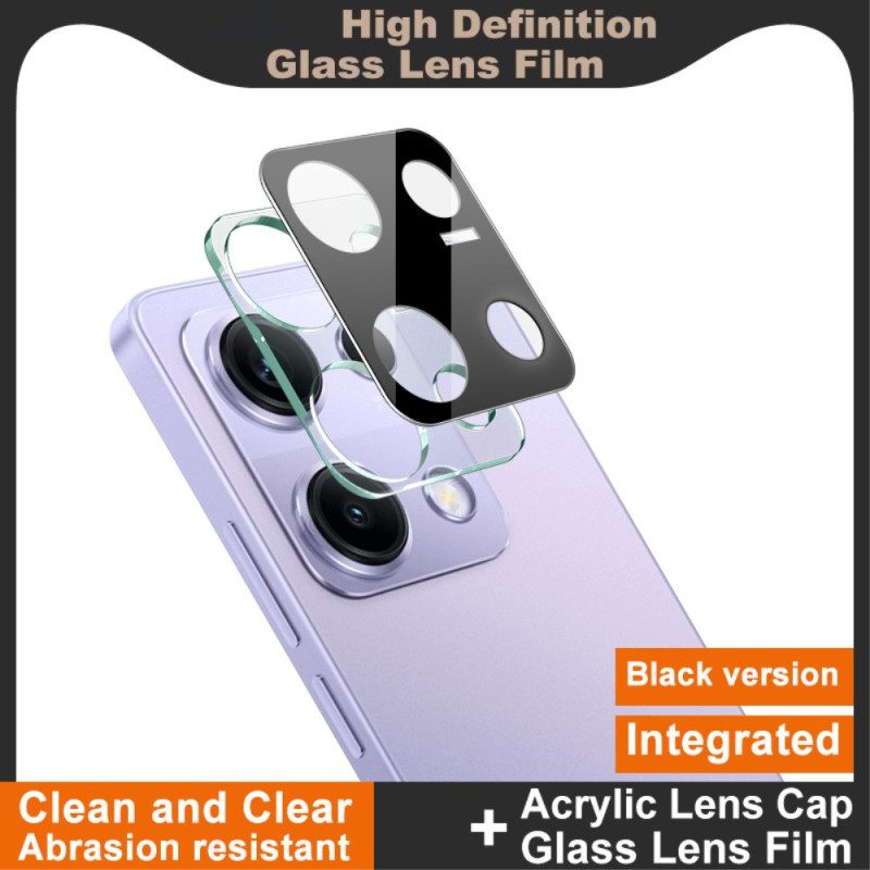 Linsskydd I Härdat Glas För Xiaomi Redmi Note 14s (svart Version)