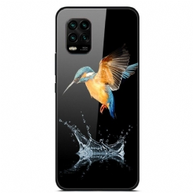 Mobilskal För Xiaomi Mi 10 Lite Kronfågel Härdat Glas