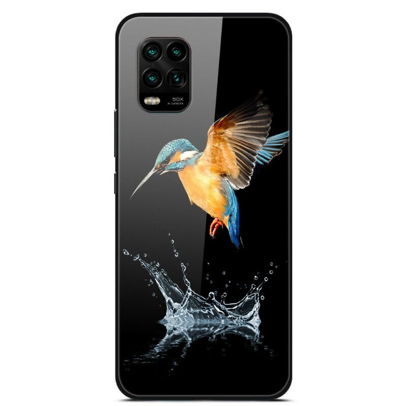 Mobilskal För Xiaomi Mi 10 Lite Kronfågel Härdat Glas