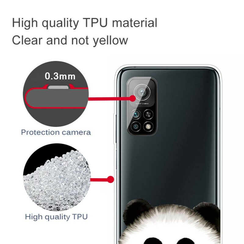Mobilskal För Xiaomi Mi 10T / 10T Pro Transparent Panda