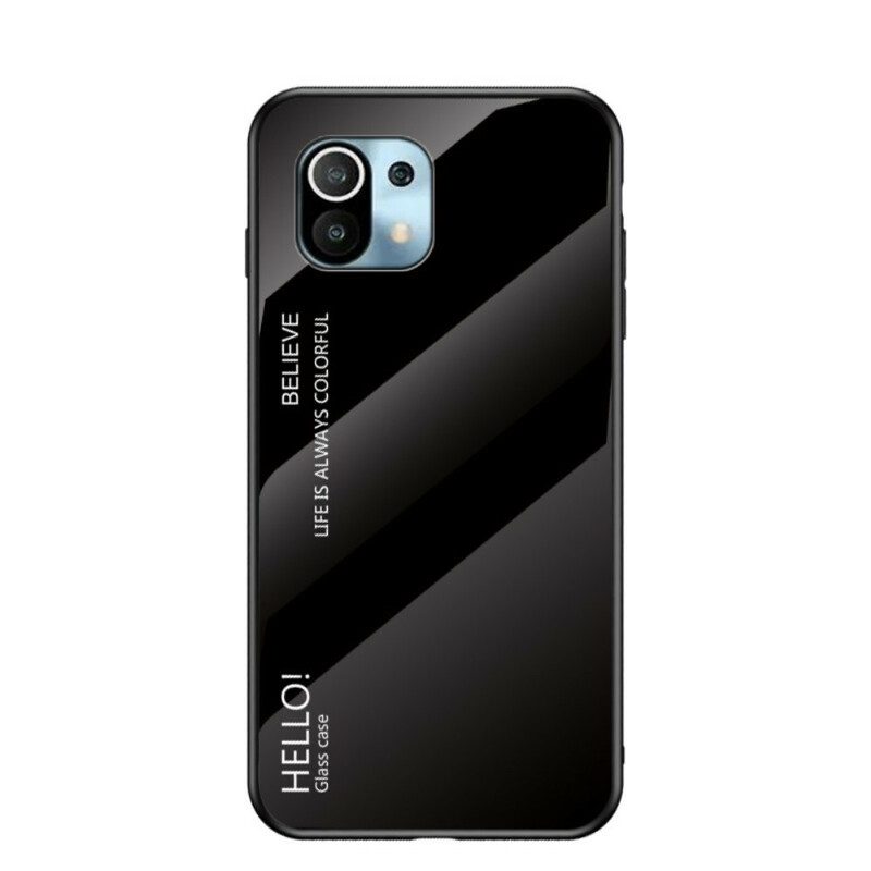 Mobilskal För Xiaomi Mi 11 5G Hej Härdat Glas