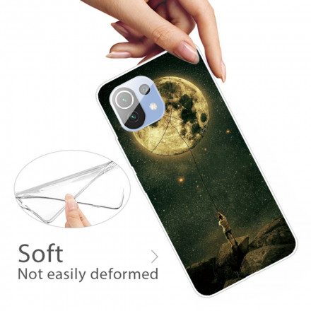 Mobilskal För Xiaomi Mi 11 Pro Flexibel Månman