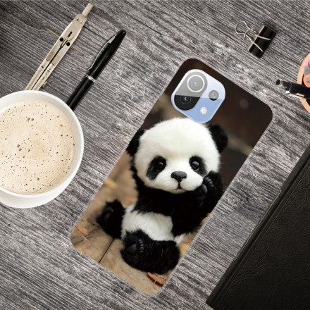 Mobilskal För Xiaomi Mi 11 Pro Flexibel Panda