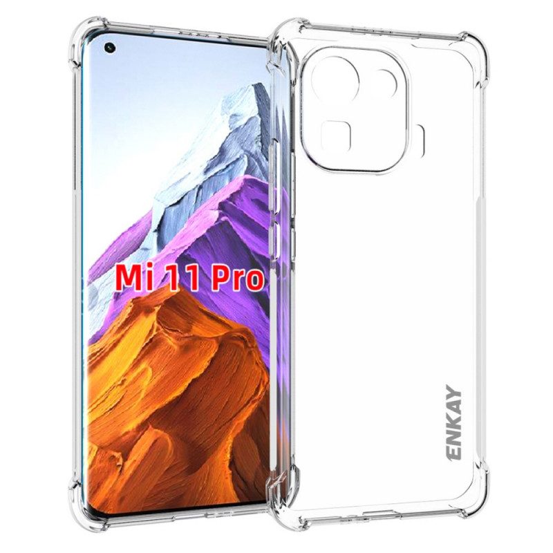 Mobilskal För Xiaomi Mi 11 Pro Transparent Enkay