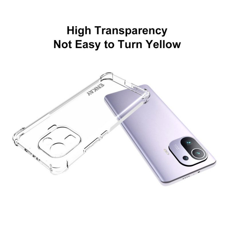 Mobilskal För Xiaomi Mi 11 Pro Transparent Enkay