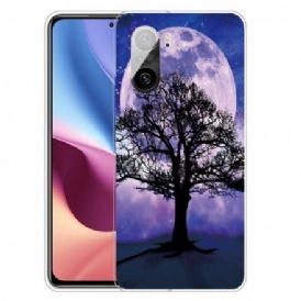 Mobilskal För Xiaomi Mi 11i 5G / Poco F3 Träd Och Måne