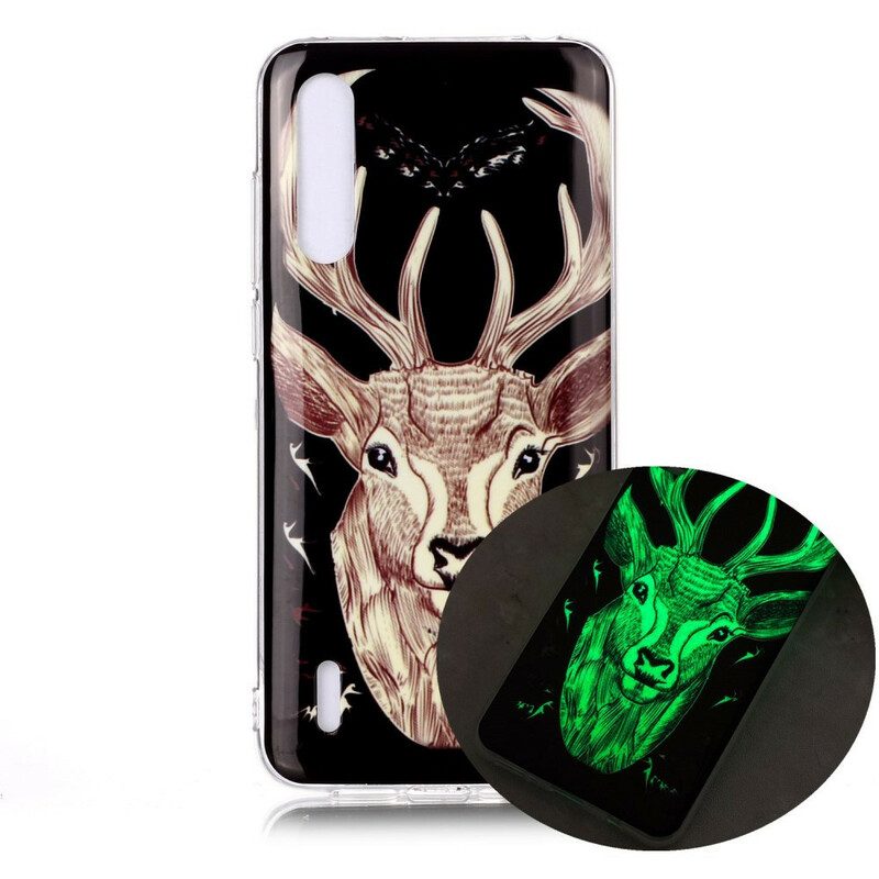 Mobilskal För Xiaomi Mi A3 Fluorescerande Majestic Stag