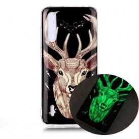 Mobilskal För Xiaomi Mi A3 Fluorescerande Majestic Stag