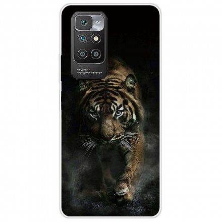 Mobilskal För Xiaomi Redmi 10 Flexibel Tiger
