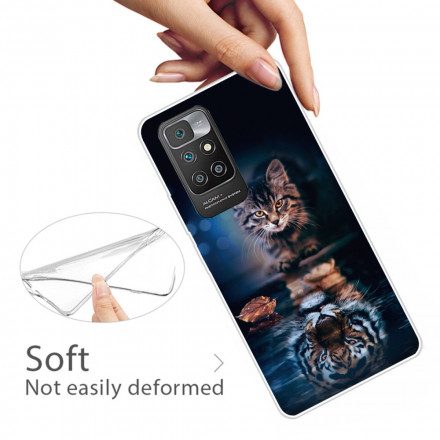 Mobilskal För Xiaomi Redmi 10 Min Tiger