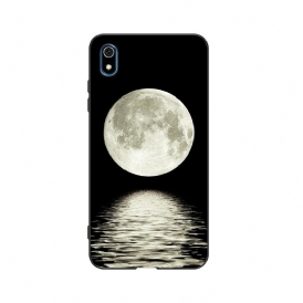 Mobilskal För Xiaomi Redmi 7A Marine Moon Flexibel Silikon