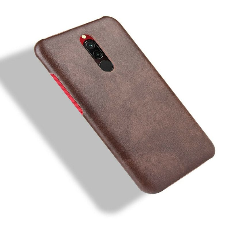 Mobilskal För Xiaomi Redmi 8 Prestanda Lädereffekt