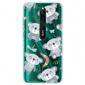 Mobilskal För Xiaomi Redmi 8 Söta Koalor