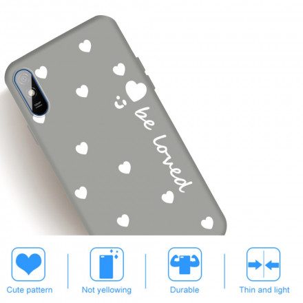 Mobilskal För Xiaomi Redmi 9A Be Loved Heart Silikon