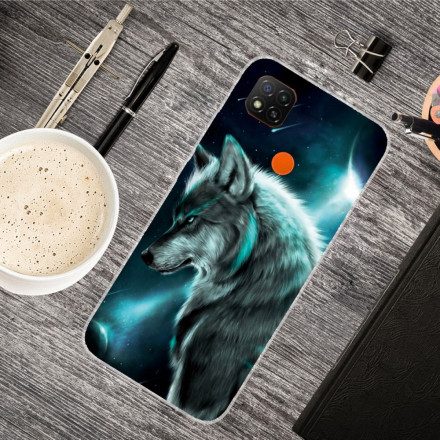 Mobilskal För Xiaomi Redmi 9C Kunglig Varg