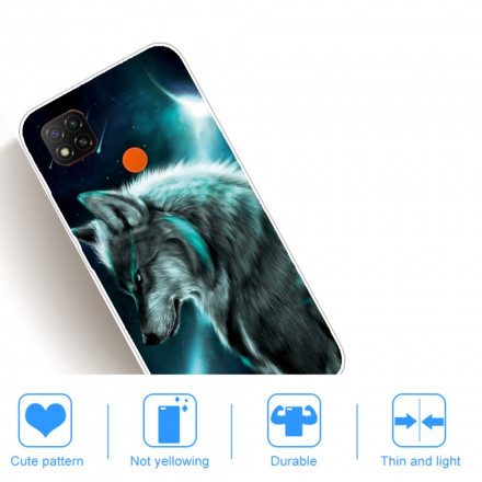 Mobilskal För Xiaomi Redmi 9C Kunglig Varg