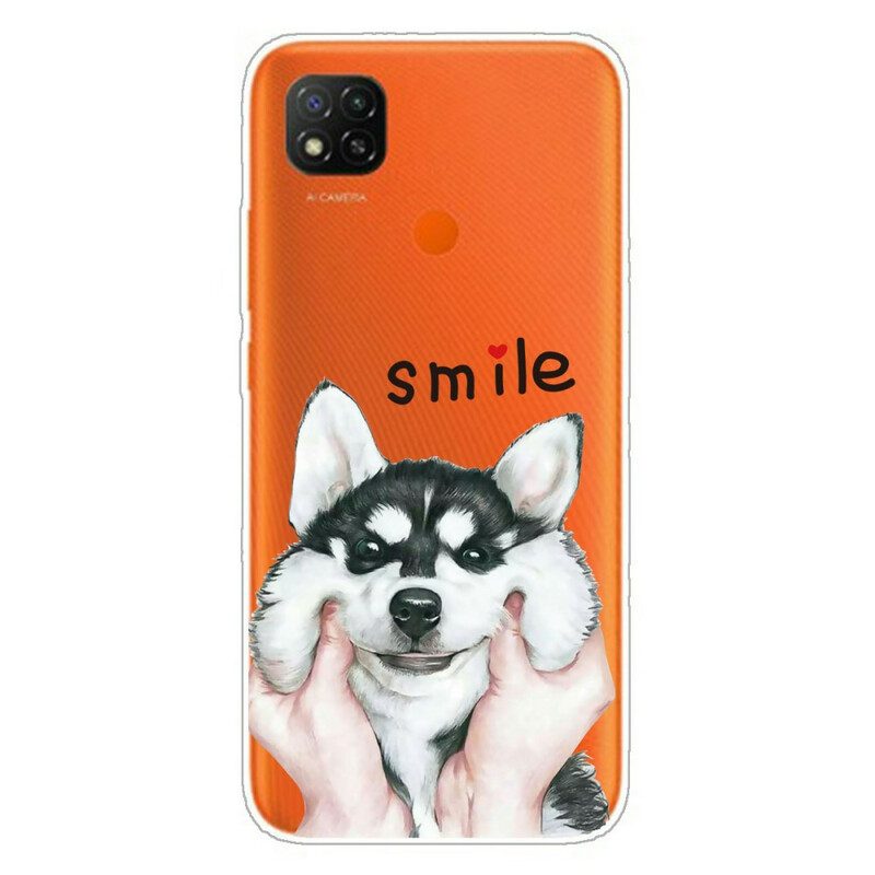 Mobilskal För Xiaomi Redmi 9C Smile Dog
