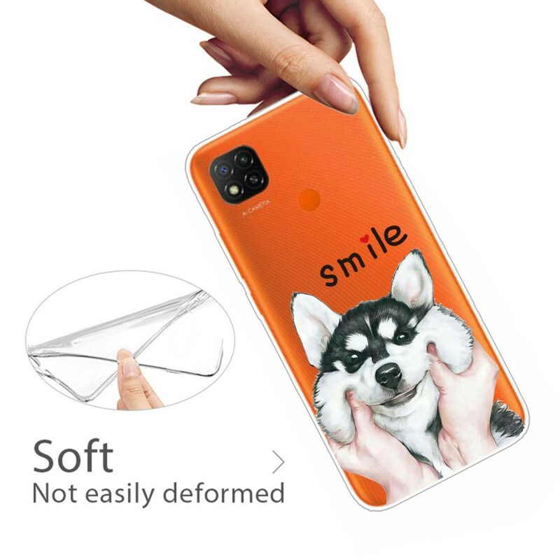 Mobilskal För Xiaomi Redmi 9C Smile Dog