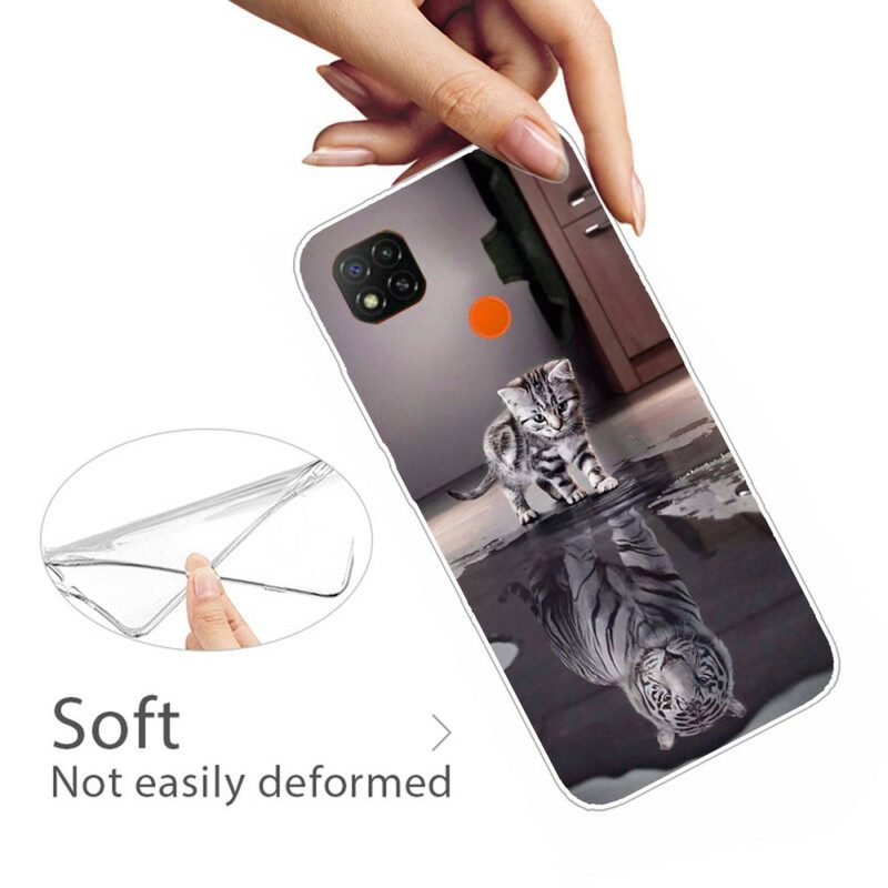 Mobilskal För Xiaomi Redmi 9C Tigern Ernest