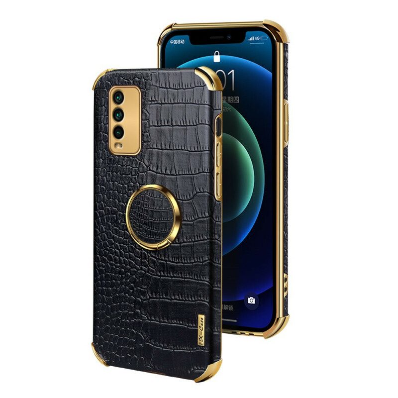 Mobilskal För Xiaomi Redmi 9T X-case Krokodilskinnseffekt