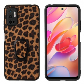 Mobilskal För Xiaomi Redmi Note 10 5G / Poco M3 Pro 5G Leopardringstöd