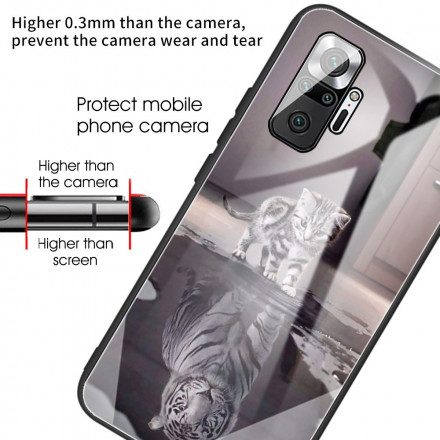 Mobilskal För Xiaomi Redmi Note 10 Pro Härdat Glas Ernest The Tiger