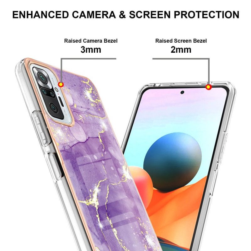 Mobilskal För Xiaomi Redmi Note 10 Pro Marmor
