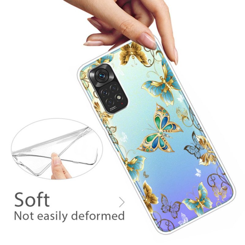 Mobilskal För Xiaomi Redmi Note 11 / 11S Flygande Fjärilar
